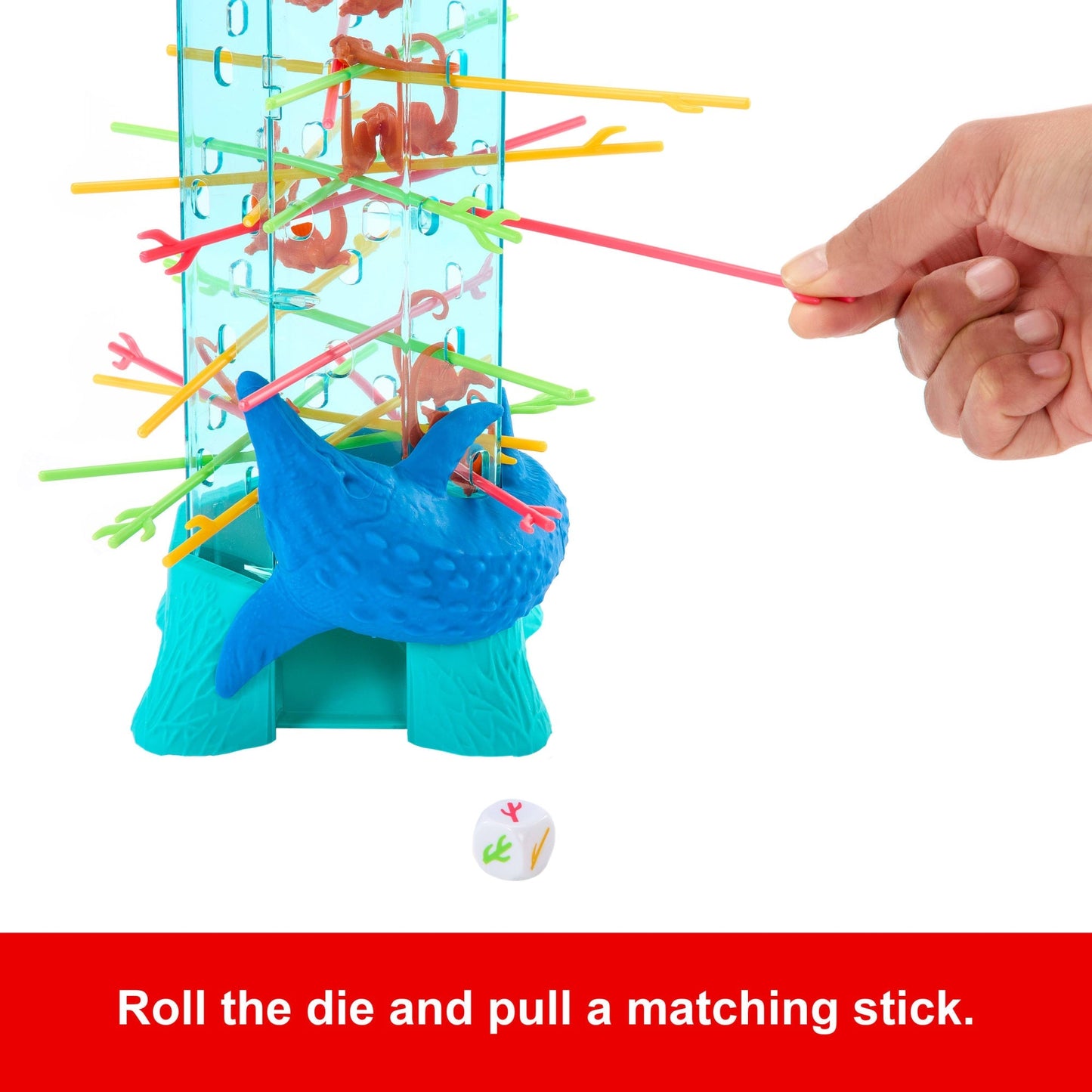 Kerplunk Jurassic World Rebirth Card Game For Kids & Family