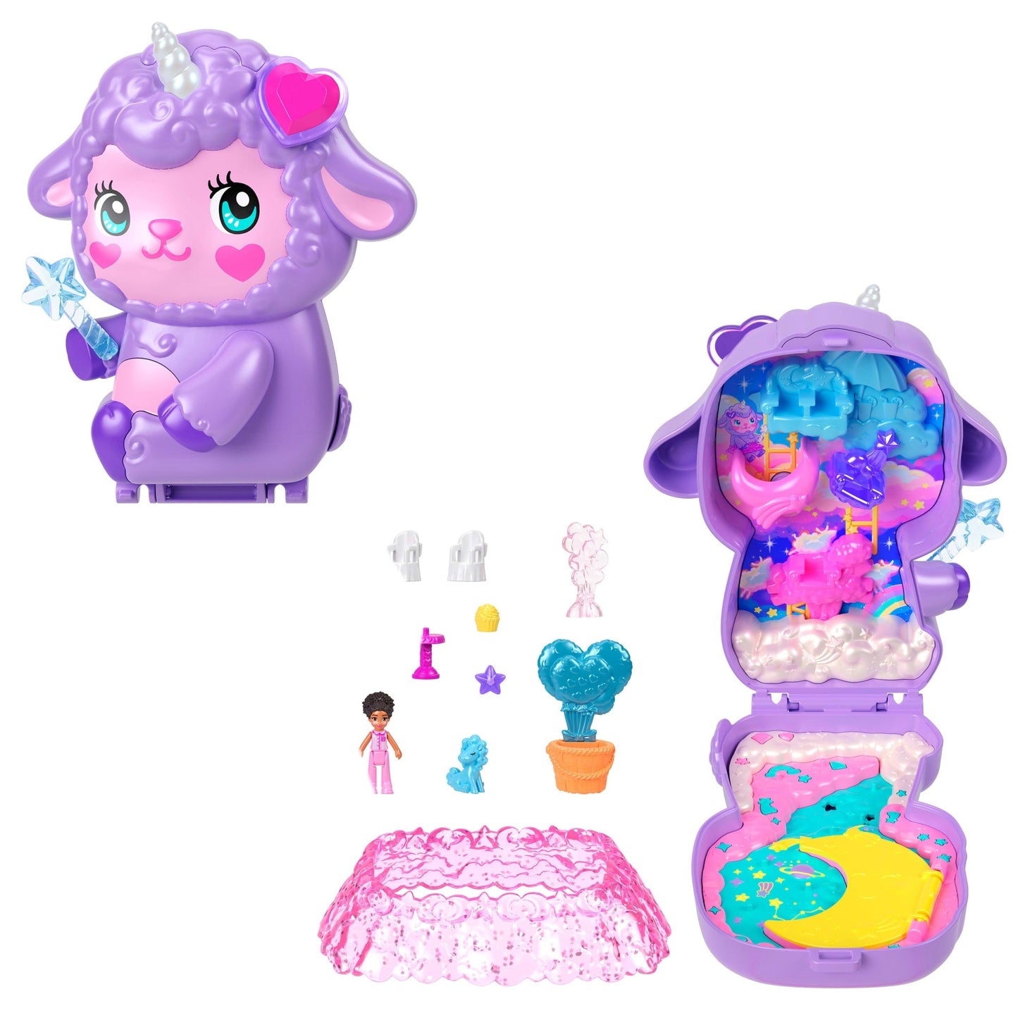 Polly Pocket Set de Juego Compacto Mundo de Ensueño