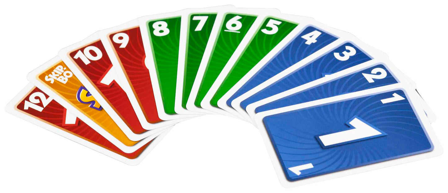 Skip Bo Card Games in Storage Tin, Gifts For Adults And Family Night