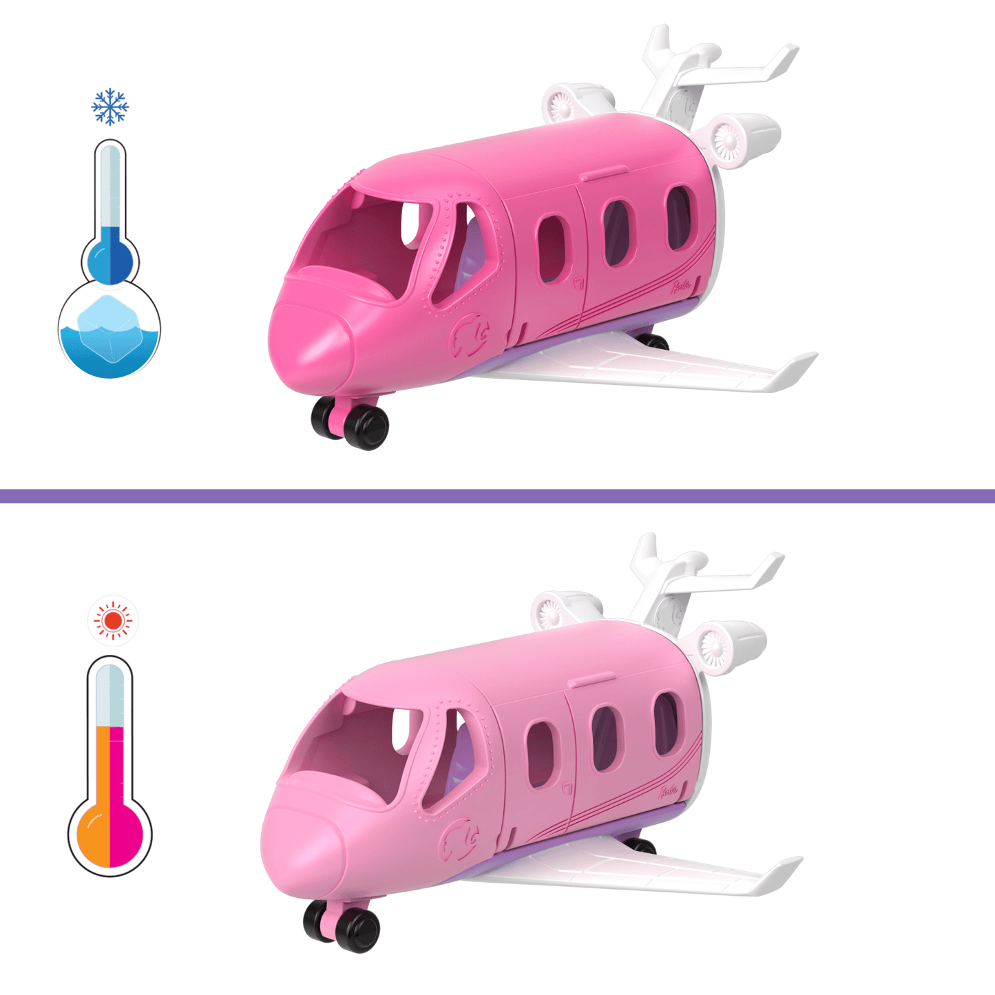 Barbie Mini BarbieLand Veículo para Boneca Avião dos Sonhos